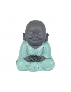 Buda sonriendo con t light