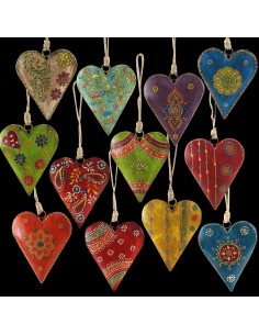 Corazones 12x16cm.