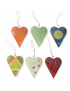Corazones 17x21cm.