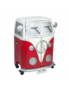 Mueble furgoneta rojo