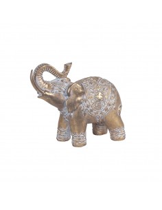 Elefante dorado mediano