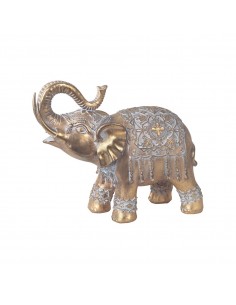 Elefante dorado grande