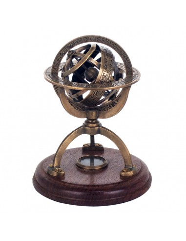 Esfera armillary/brujula