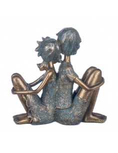Figura pareja sentada 2