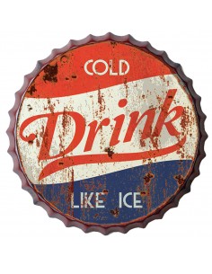 Placa pared drink