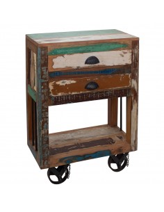 Mesita de noche 2 cajones