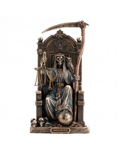 Santa muerte con scythe y...