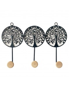 Percha 3 pomos arbol vida