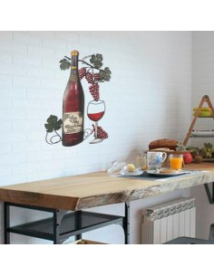 Adorno pared vino 2