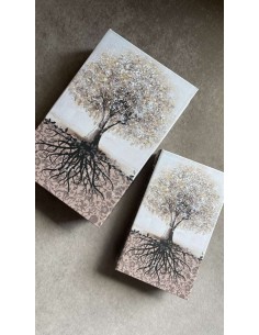 Set 2 CAJAS LIBRO Arbol