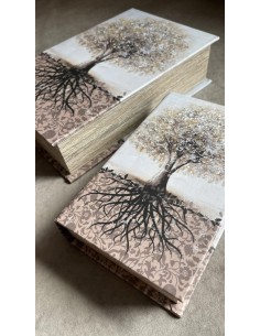 Set 2 CAJAS LIBRO Arbol 2