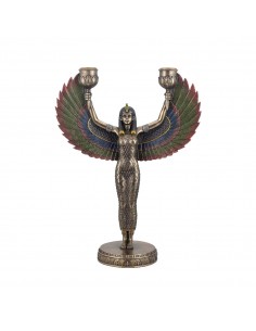 Diosa egipcia c/alas candelabr