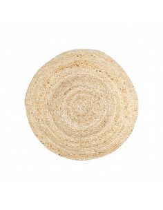 Alfombra 90cm redonda yute