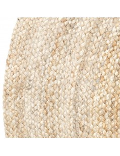 Alfombra 90cm redonda yute 2