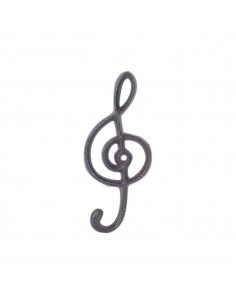 Percha clave de sol
