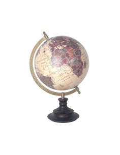 Globo mundo crema envejecido