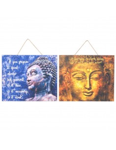 Placa pared buda 30x25