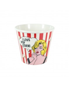 Cubo palomitas red.