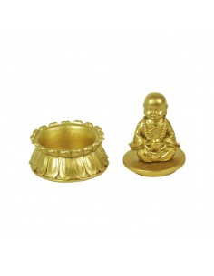 Buda con caja dorado 2