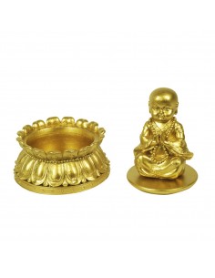 Buda con caja dorado 2
