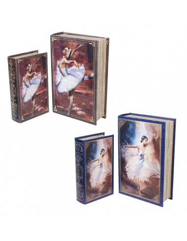 S/2 caja libro ballet