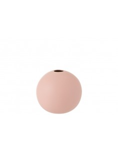Jarron Bola Ceramica Rosado... 2