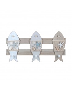 Percha peces 3 pomos