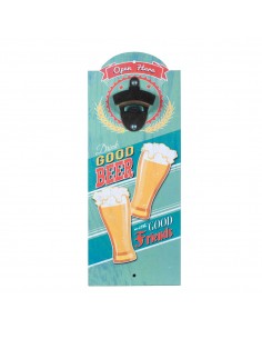 Destapador cerveza de pared