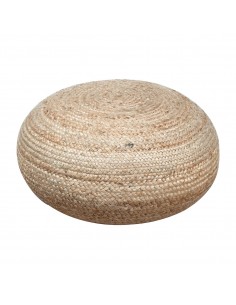Puff natural yute 66x33