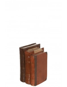 Libros Resina Marron Medium