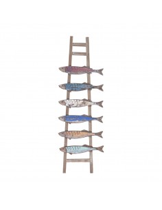 Adorno peces escalera envejec
