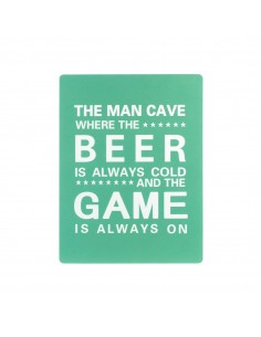 Placa pared beer game