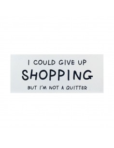 Placa pared shopping