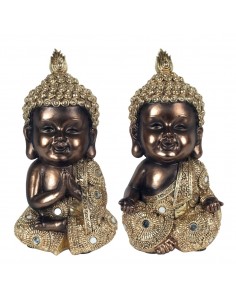 Budas 2 dif.toques dorados