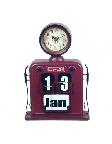 Reloj/calendario gasolinera