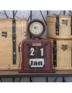 Reloj/calendario gasolinera 2