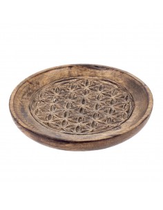 Plato flor de la vida 16cm