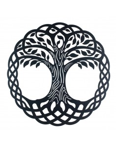 Adorno pared arbol