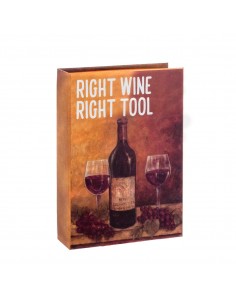 Caja libro set vino 5 pcs 2