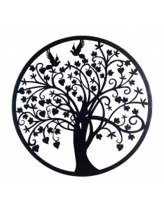Adorno pared arbol