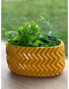 JARDINERA OVAL CERAMICA...