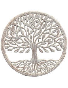 Adorno pared arbol