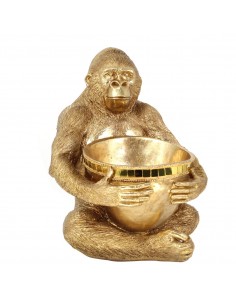Mono bowl dorado