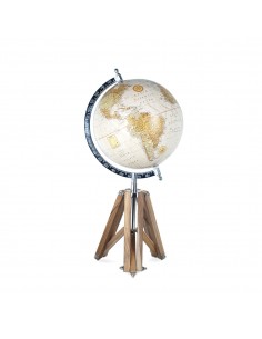 Globo mundo 20 cm.tripode
