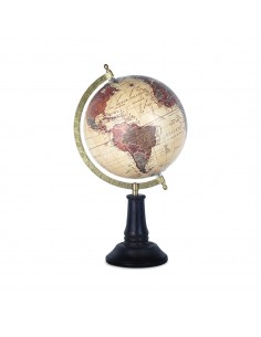 Globo mundo blanco y marron
