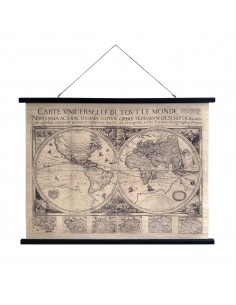 Lienzo enrollable mapa