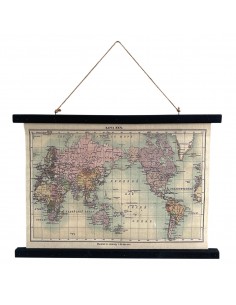 Lienzo enrollable mapa